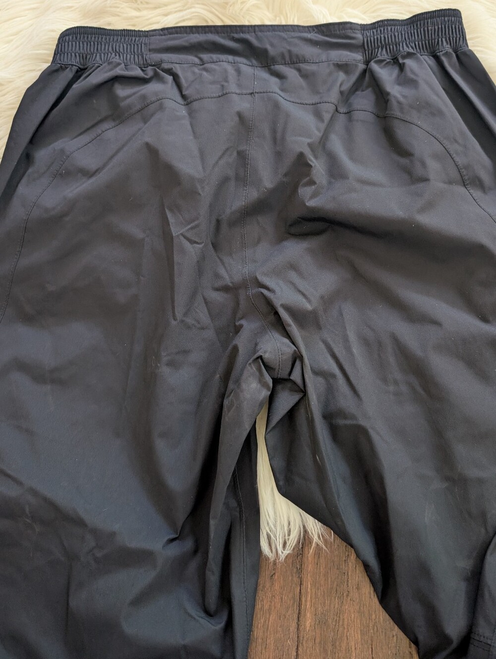 REI Co-op Rainier Rain Pants - Women's M Medium Petite Black Waterproof Hiking - Picture 6 of 6